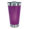 Copo Térmico de Cerveja (com Tampa)| 473ml:roxo - 1