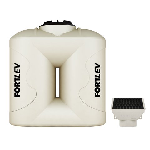 Tanque Reservatório de Água Polietileno Slim 600 Litros Fortlev