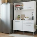 Ver imagem 1 de Armário de Cozinha Compacta 120cm Branco Life Madesa
