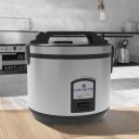 Ver imagem 6 de Panela de Arroz Elétrica de Inox 10 Xícaras 127v - Praticidade e Elegância