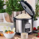 Ver imagem 2 de Panela de Arroz Elétrica de Inox 10 Xícaras 127v - Praticidade e Elegância