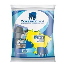 Argamassa Construcola Branca 6x1 20kg - 1
