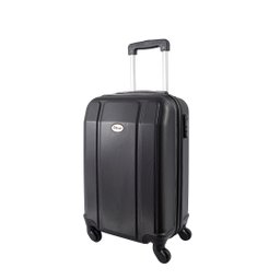 Mala de Viagem Grande Continental em ABS, Cadeado Embutido, Rodas Giro 360º IKA Preta - 1 Mala de Viagem Grande Continental em ABS, Cadeado Embutido, Rodas Giro 360º IKA Preta - 1