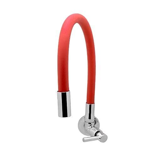 Torneira Gourmet Flexível de Cozinha Parede Vermelha Casagrande Mundial - 2