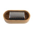 Ver imagem 2 de Ralador de Mesa Bambu e Aço Inox 15cm - A\casa
