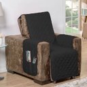 Ver imagem 2 de Protetor de Poltrona Impermeável Dupla Face Cinza/Preto