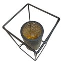 Ver imagem 5 de Lanterna Decorativo Premium com Luz Estrutura Metal Rústico Espressione Lanterna Decorativa, Lantern