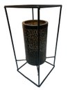 Ver imagem 4 de Lanterna Decorativo Premium com Luz Estrutura Metal Rústico Espressione Lanterna Decorativa, Lantern
