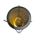 Ver mais imagens de Lanterna Decorativo Premium com Luz Estrutura Metal Rústico Espressione Lanterna Decorativa, Lantern