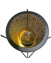 Ver mais imagens de Lanterna Decorativo Premium com Luz Estrutura Metal Rústico Espressione Lanterna Decorativa, Lantern