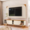 Ver mais imagens de Conjunto Painel e Rack de Tv Duna 182cm Eras 771 Madetec