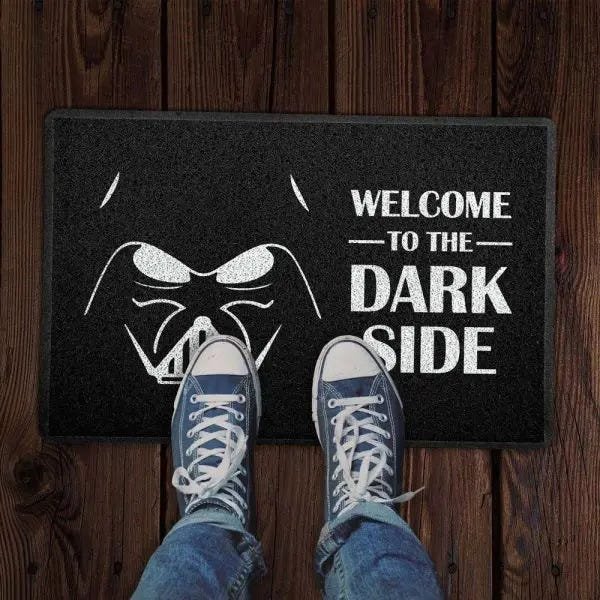 Capacho Welcome To The Dark Side 60x40cm - 2