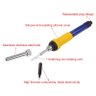 Ferro De Solda Portátil 60w Veicular Bateria Carro 12v Dangos Plug Veicular - 3