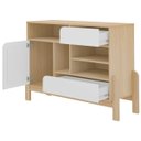 Ver imagem 4 de Buffet Aparador Nature - Naturale/ Branco/ Palha