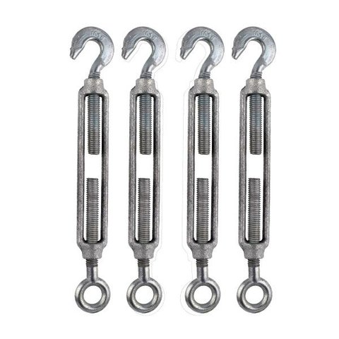 Esticador Cabos De Aço Starfer 3/4 Pol. (9mm) 4 Peças
