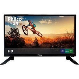 TV LED 24 Polegadas Philco Ph24N91D Hd com Conversor Digital 1 Hdmi 1 Usb - 1