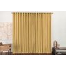 Cortina Bella Para Sala ou Quarto 4,00 m x 2,50 m - Ouro - 1