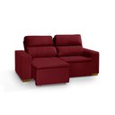 Ver imagem 2 de Sofá Modular 3 Lugares Búzios 195cm com Molas, Retrátil e Reclinável com Tecido Veludo Nobre Sofatec