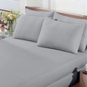 Ver imagem 3 de Jogo de Cama Buettner Casal Malha Basic Liso 3 Peças Prata