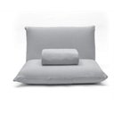 Ver imagem 2 de Jogo de Cama Buettner Casal Malha Basic Liso 3 Peças Prata
