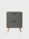 Ver imagem 1 de Gabinete para Banheiro com Tampo 60cm Retro Mdf Verde Milano - On Móveis