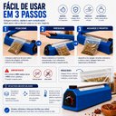 Ver imagem 4 de Seladora Manual Portátil 30cm 500W para Embalagens Plásticos 110V