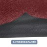 Tapete Passadeira Capacho Alta Absorção Antider Venda Metro Vermelho - 9