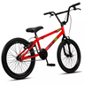 Bicicleta Bmx Aro 20 Stx V-brake Infantil:vermelho e Verde - 3