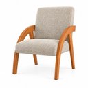 Ver imagem 2 de Poltrona Decorativa Duda 88cm MDF