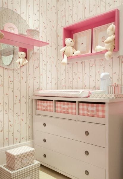 Papel de Parede Folhas Listrado A94ED2 - 3