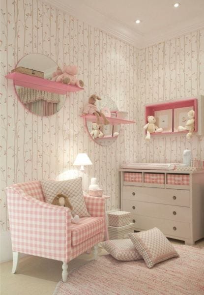 Papel de Parede Folhas Listrado A94ED2 - 4
