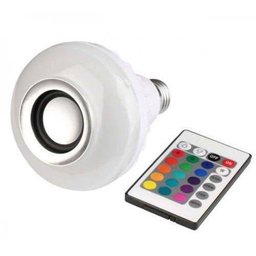 Lâmpada Multicolorido Led Com Caixa De Som Bluetooth 3w - 2