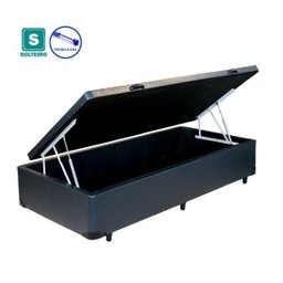 Base Box Baú Solteiro com Pistão a Gás 41x88x188cm - 2