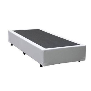 Base Box Solteiro 88x188 Branco Corino Acolchoes