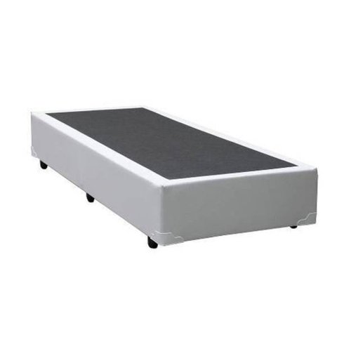 Base Box Solteiro 88x188 Branco Corino Acolchoes