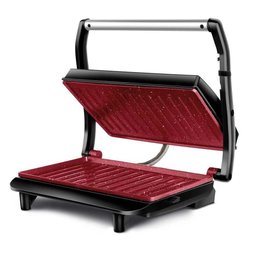 Press Grill Mondial Master Inox Vermelho PG-01-RC - 127V - 3