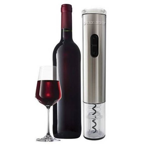 Abridor de Vinho À Pilha Wine Inox Black Decker