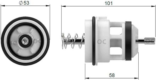 Reparo Valvula Hydra Max 325 Blukit - 7