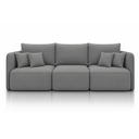 Ver imagem 1 de Sofá Modular Búzios - Conforto, Versatilidade e Design Contemporâneo:Boucle Cinza/2,90 sem Chaise