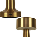 Ver imagem 4 de Abajur Jimp Led Taschibra Dourado Recarregável sem Fio 2w Sensor Touch