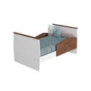 Ver imagem 2 de Berço - Mini Cama Infantil Conforto 2 em 1 Branco - Permóbili Baby