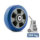 Ver imagem 1 de Roda Industrial 6 Polegadas Poliuretano Elástico 550 Kg