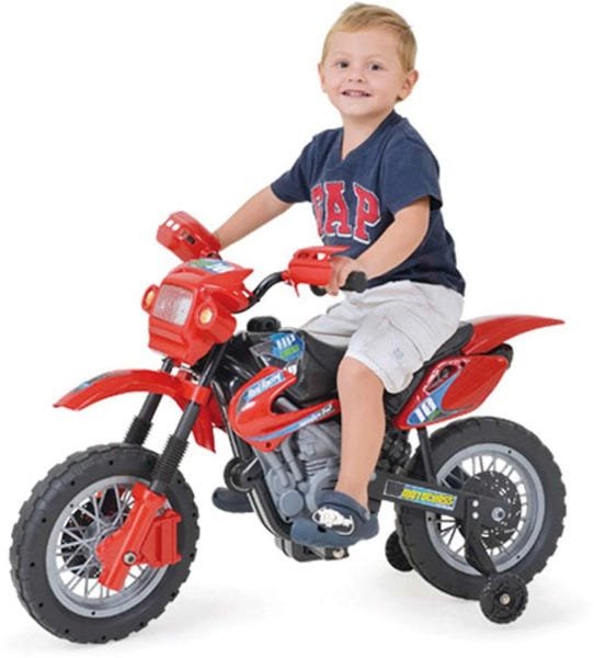 Infant Motocross 6V. Vermelha