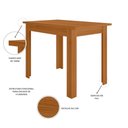 Ver imagem 4 de Mesa Bellagio 4 Lugares Poliman Móveis