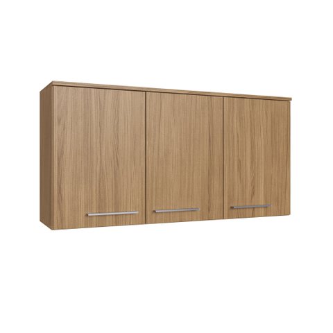 Aéreo com 3 Portas 2 Prateleiras Co8300 Naturalle Decibal Móveis