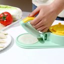 Ver imagem 3 de Maquina de Modelar Pastel Massa Ravioli Bolinho Gyoza Molde Casa Cozinha Restaurante Lanchonete Prep