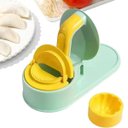 Ver imagem 5 de Maquina de Modelar Pastel Massa Ravioli Bolinho Gyoza Molde Casa Cozinha Restaurante Lanchonete Prep