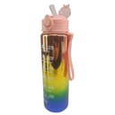 Ver imagem 6 de Garrafa Motivacional Metalica Kit 3 Metalica Agua Cha Treino