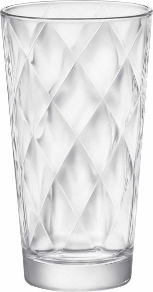 Jogo de 6 copos Vidro para água suco 370 ml Kaleido Bormioli - 2