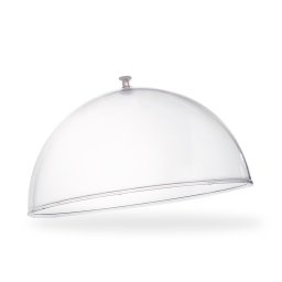 Tampa Acrílico 23cm Transparente Bolos Tortas C/ Espátula - 2